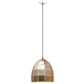Lunescent Lighting Tiled Armis 25cm Iron Pendant Light