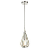 Lunescent Lighting Bonito Wood &amp; Metal Pendant Light