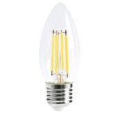 Lunescent Lighting Vaelis E27 Candle 4W Dimmable LED Filament Bulb