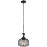 Lunescent Lighting Cheveux 19cm Mesh Metal Pendant Light