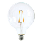 Lunescent Lighting Valmont E27 Round 8W Dimmable LED Filament Bulb