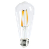 Lunescent Lighting Casa Lumi E27 Tubular 8W LED Filament Bulb