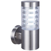 Lunescent Lighting Silver Elanora Outdoor Wall Light