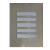 Lunescent Lighting Ned Stainless Steel Outdoor Wall Light