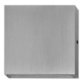 Lunescent Lighting Square Stainless Steel Outdoor Wall Light