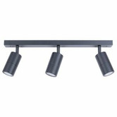Lunescent Lighting GU10 Adjustable 3 Light Outdoor Spotlight