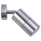 Lunescent Lighting Lustro GU10 Stainless Steel Adjustable Exterior Wall Spotlight