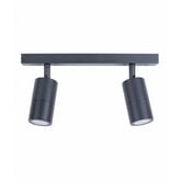 Lunescent Lighting GU10 Adjustable 2 Light Outdoor Spotlight