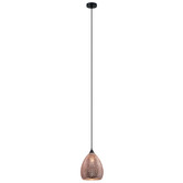 Lunescent Lighting Rictus 32cm Glass Pendant Light