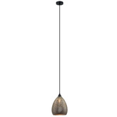 Lunescent Lighting Rictus 32cm Glass Pendant Light