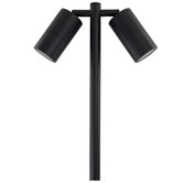 Lunescent Lighting MR16 2 Light Aluminium Garden Spike Light