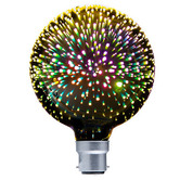 Lunescent Lighting Round Firework LED Bulb