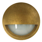 Lunescent Lighting 240V AC Antique Brass Eyelid LED Step Light