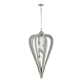 Lunescent Lighting Senorita 6 Light Wooden Pendant