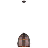 Lunescent Lighting Tiled Armis 25cm Iron Pendant Light