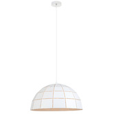 Lunescent Lighting Tiled Armis 40cm Iron Pendant Light