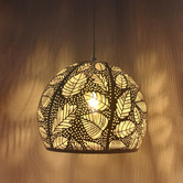 Lunescent Lighting Botanical Iron Pendant Light