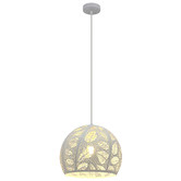 Lunescent Lighting Botanical Iron Pendant Light