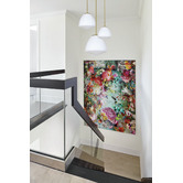 Lunescent Lighting Ciotola Glass &amp; Iron Pendant Light