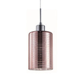 Lunescent Lighting Espejo Glass &amp; Iron Pendant Light