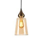 Lunescent Lighting Jerez Tapered Cylinder Glass Pendant Light