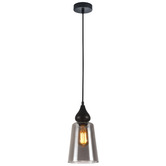 Lunescent Lighting Jerez Tapered Cylinder Glass Pendant Light