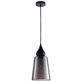 Lunescent Lighting Jerez Tapered Cylinder Glass Pendant Light