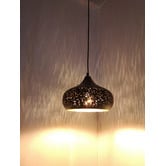 Lunescent Lighting Marrakesh Perforated Metal Pendant Light