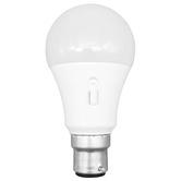 Lunescent Lighting Vanta B22 Pear 10W Tri-CCT Frosted LED Bulb