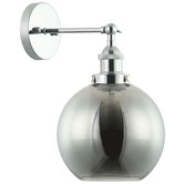 Lunescent Lighting Pesini Glass &amp; Iron Wall Sconce