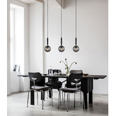 Lunescent Lighting Trattino Glass Orb Pendant Light