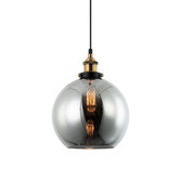 Lunescent Lighting Pesini Glass &amp; Iron Pendant Light