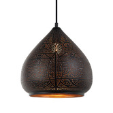 Lunescent Lighting Marrakesh Ellipse Iron Pendant Light