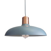 Lunescent Lighting Pastel Dome Iron Pendant Light