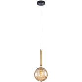 Lunescent Lighting Trattino Glass Orb Pendant Light