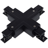 Lunescent Lighting 3 Circuit 4 Wire X-Piece Track Connector