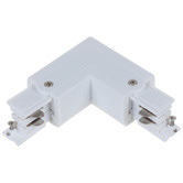 Lunescent Lighting 3 Circuit 4 Wire Right L-Piece Track Connector