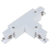 Lunescent Lighting 3 Circuit 4 Wire II Left T-Piece Track Connector