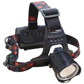 Lunescent Lighting Black 15W LED Head Torch Light
