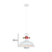 Lunescent Lighting Eamont 1 Light Metal Pendant