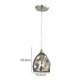 Lunescent Lighting Carwinley Glass Pendant Light