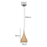 Lunescent Lighting Beck Argill 1 Light Aluminium Pendant