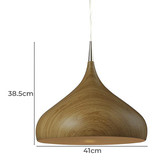 Lunescent Lighting Eden Argill 1 Light Steel Pendant