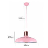Lunescent Lighting Pastel 40cm Iron Pendant Light