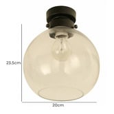 Lunescent Lighting Cleary Glass DIY Batten Fix Light