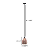 Lunescent Lighting Rictus 32cm Glass Pendant Light