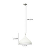 Lunescent Lighting Zara 42cm Pendant Light
