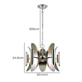 Lunescent Lighting Strato Stainless Steel Pendant Light