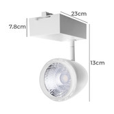 Lunescent Lighting 4 Wire 3 Circuit Track Light