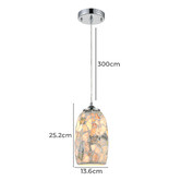 Lunescent Lighting Glaze 13.6cm Stone Pendant Light